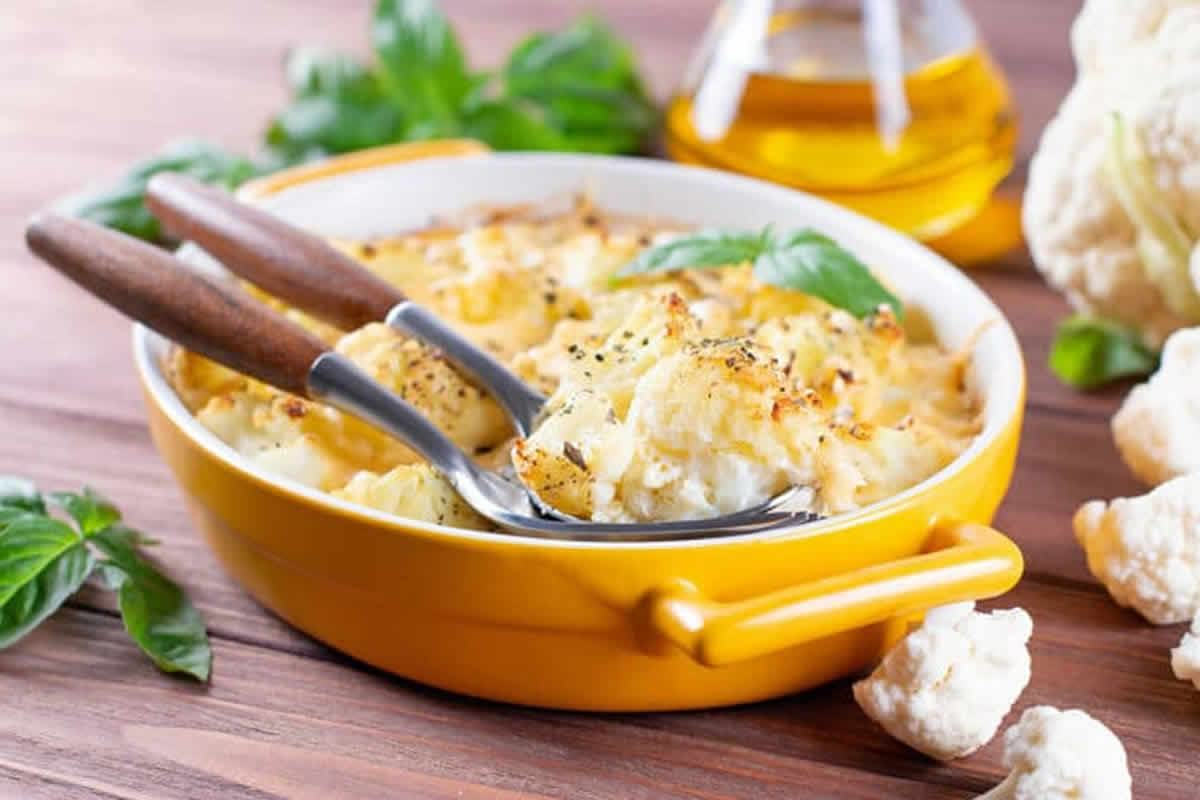 Flan de chou-fleur et parmesan : Léger et très savoureux
