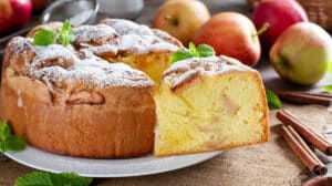 Gâteau aux pommes et mascarpone : Un délice décadent