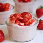 Mousse de fraises et mascarpone : Légère et fruitée