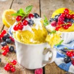Mug cake au citron : Un éclat de soleil à chaque bouchée
