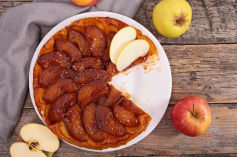 Tarte Tatin aux pommes : Un savoureux dessert français