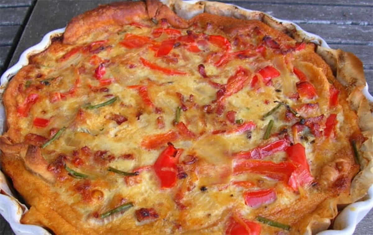 Tarte aux poivrons : Un plat savoureux et coloré