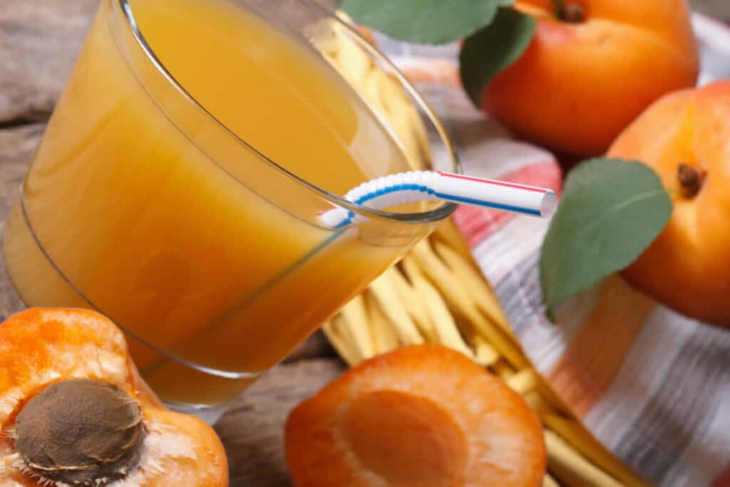 Nectar d'abricot : Frais et naturel