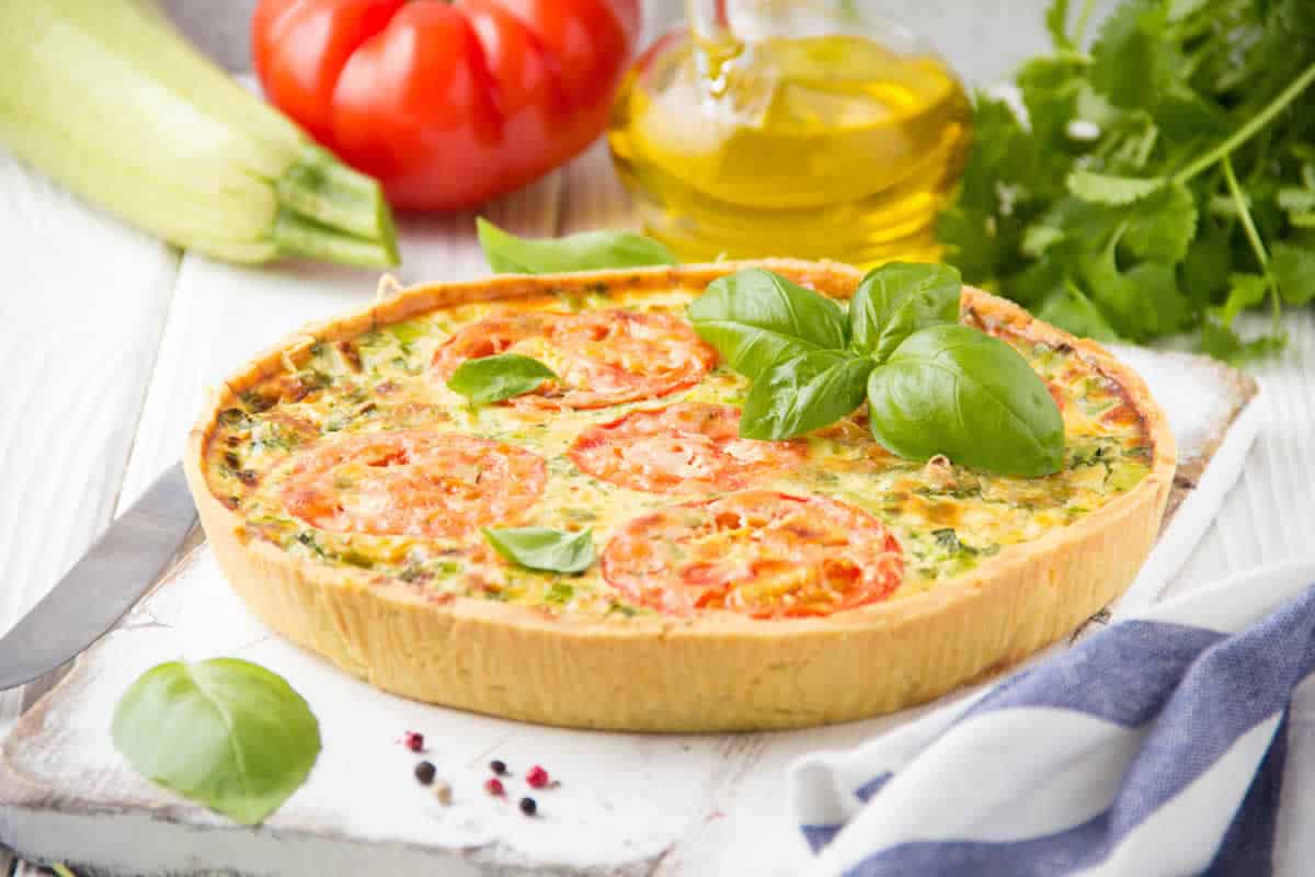 Quiche à la courgette et tomate : Un régal facile à préparer