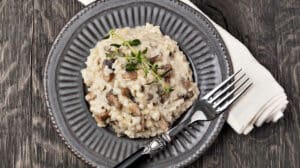 Risotto aux champignons - Un plat crémeux et savoureux