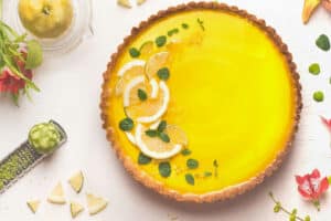 Tarte au lemon curd : Une explosion de saveurs citronnées