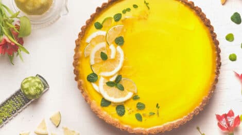 Tarte au lemon curd : Une explosion de saveurs citronnées
