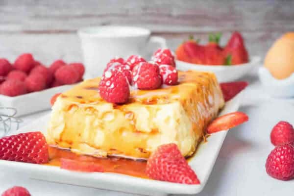 Découvrez la douceur Italiennes : Le flan au mascarpone