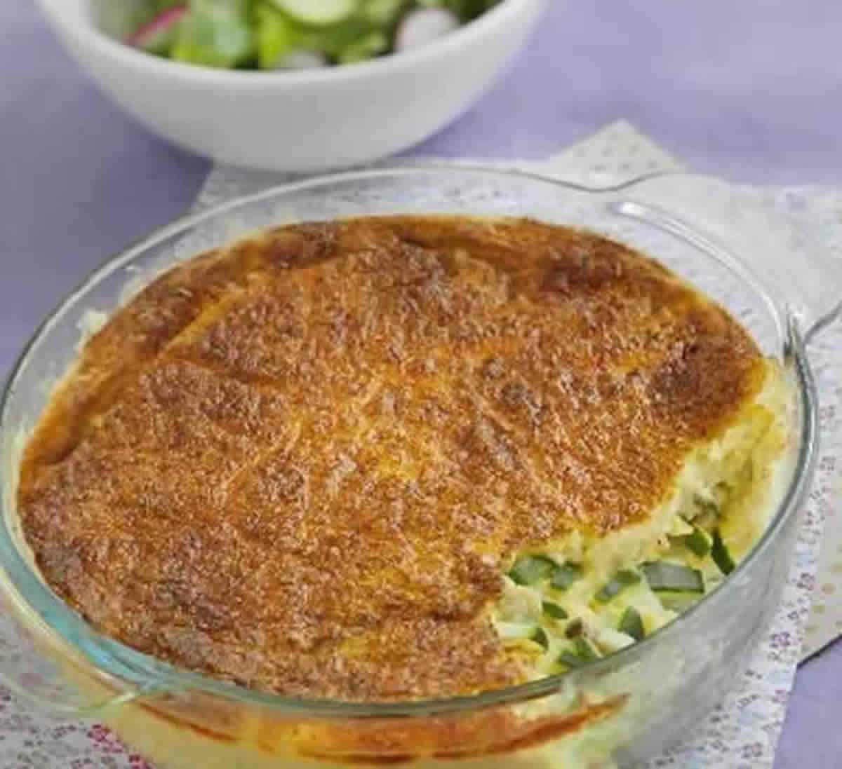 Flan de courgettes au Thon : Un Plat Facile et Savoureux