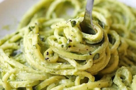 Spaghettis à la crème de courgettes - Un classique Italien réinventé