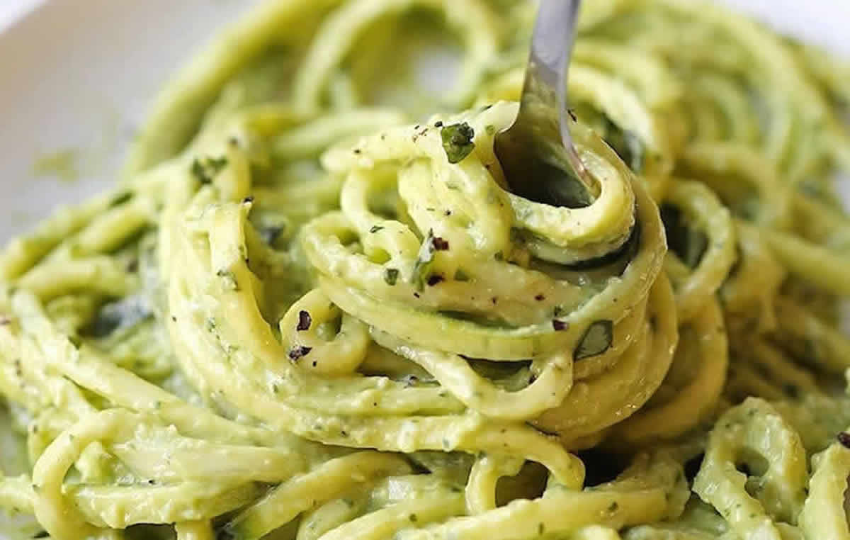 Spaghettis à la crème de courgettes - Un classique Italien réinventé