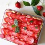 Tiramisu aux fraises et au chocolat blanc : Un dessert italien réinventé