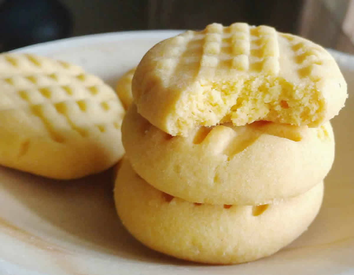 Biscuits au lait concentré sucré - Doux et croustillants