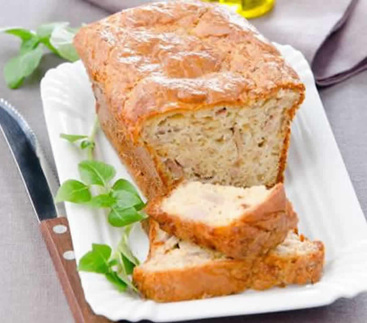 Cake au thon léger - Sain et délicieux
