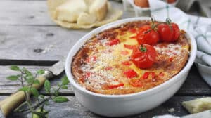 Flan de tomates au jambon - Un repas délicieux et facile à Préparer
