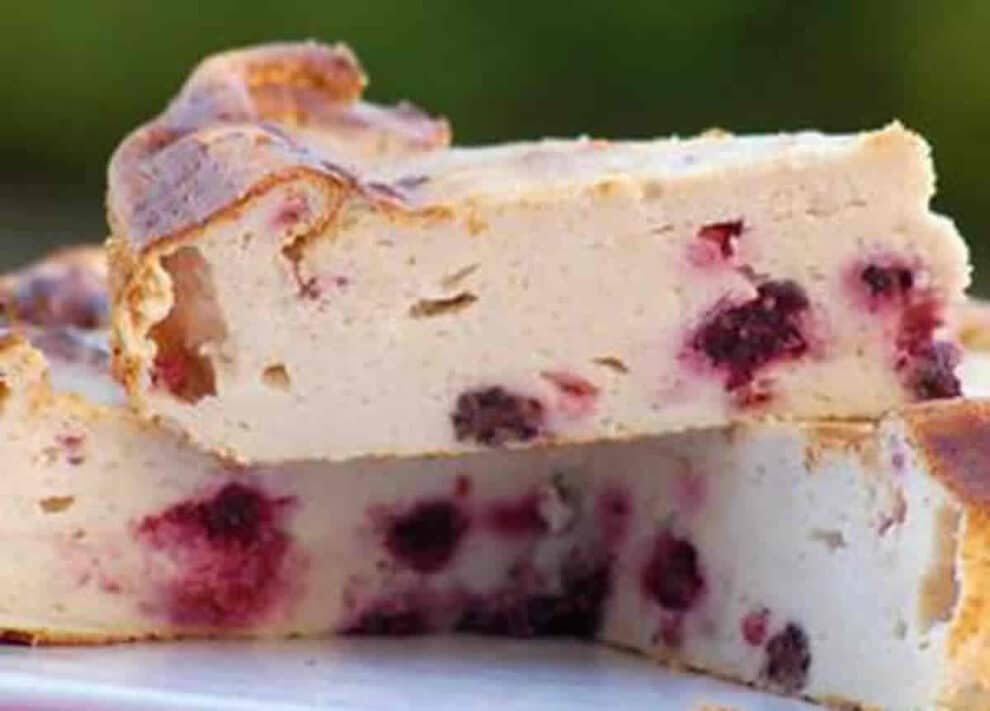 Gâteau léger au fromage blanc et aux framboises : Un dessert frais et rafraîchissant