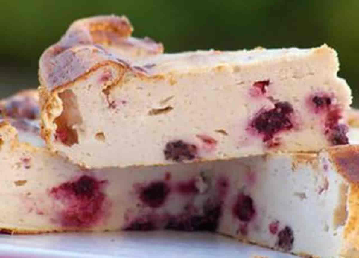 Gâteau léger au fromage blanc et aux framboises : Un dessert frais et rafraîchissant