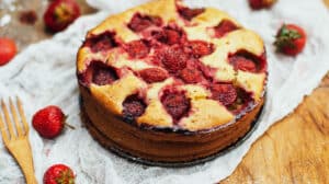 Moelleux aux fraises et citron : Un gâteau léger et moelleux