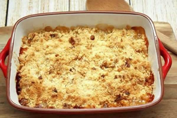 Crumble d’aubergine et mozzarella : Une alliance parfaite de saveurs