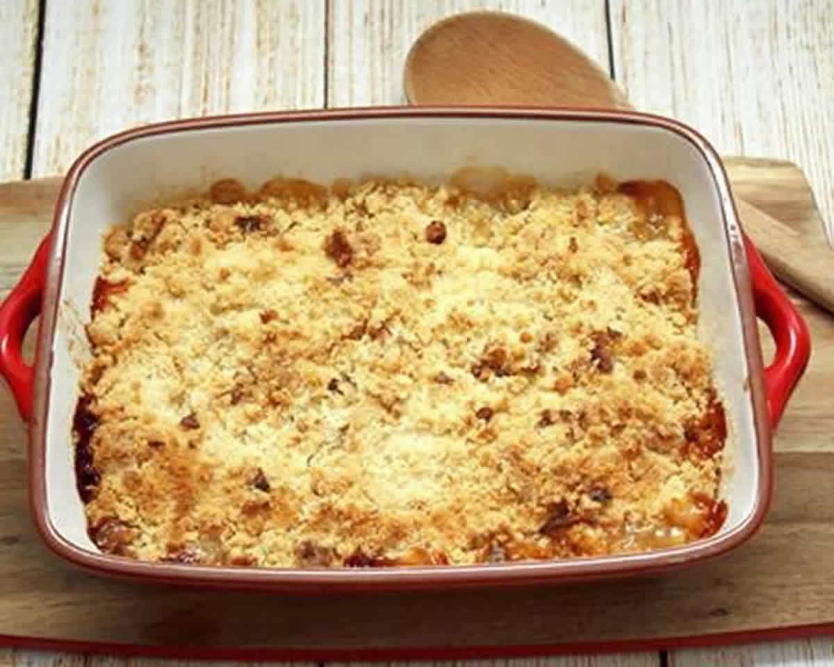Crumble d’aubergine et mozzarella : Une alliance parfaite de saveurs