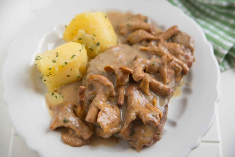 Filet mignon de porc sauce champignons : Un plat succulent et gourmand