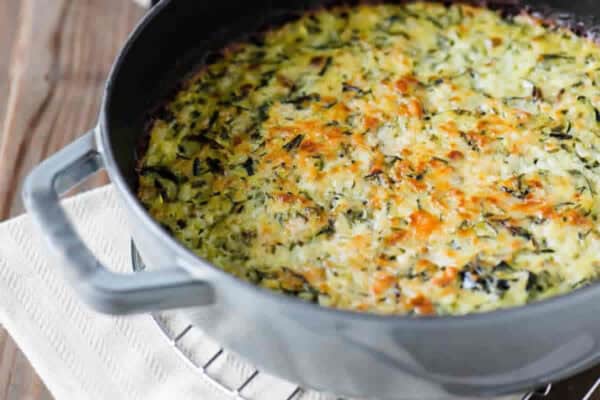 Gratin de courgette au riz et parmesan : Un plat succulent et facile