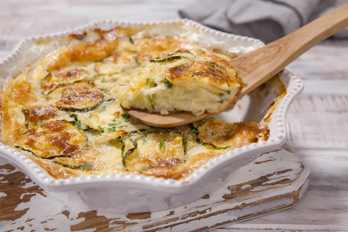 Gratin de courgettes à la feta : Un plat alléchant et sain
