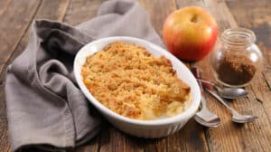 Le meilleur crumble aux pommes : Un classique réconfortant et gourmand