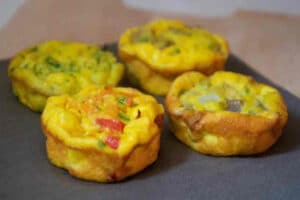 Muffins aux œufs et aux légumes - Un régal nutritif pour toute la famille