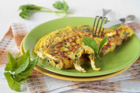 Omelette aux courgettes et à la menthe : La recette idéale pour un Brunch savoureux