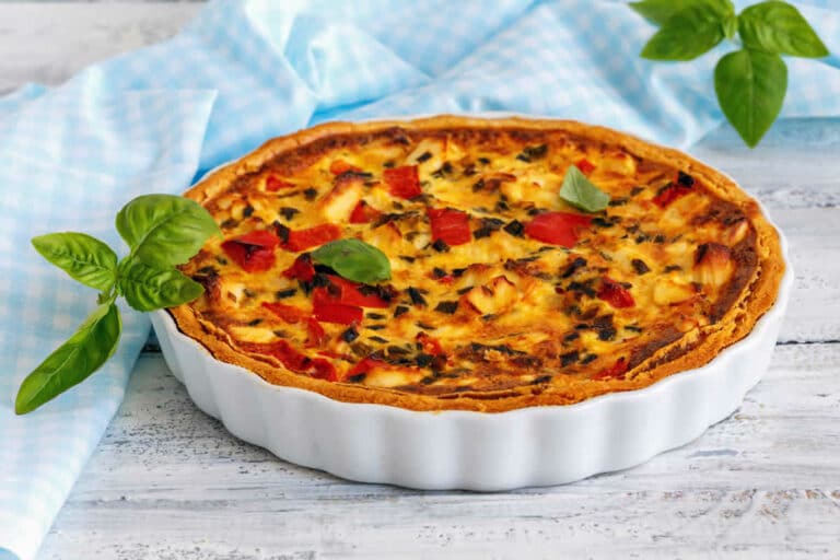 Quiche aux poivrons et aubergine : Une recette gourmande et facile