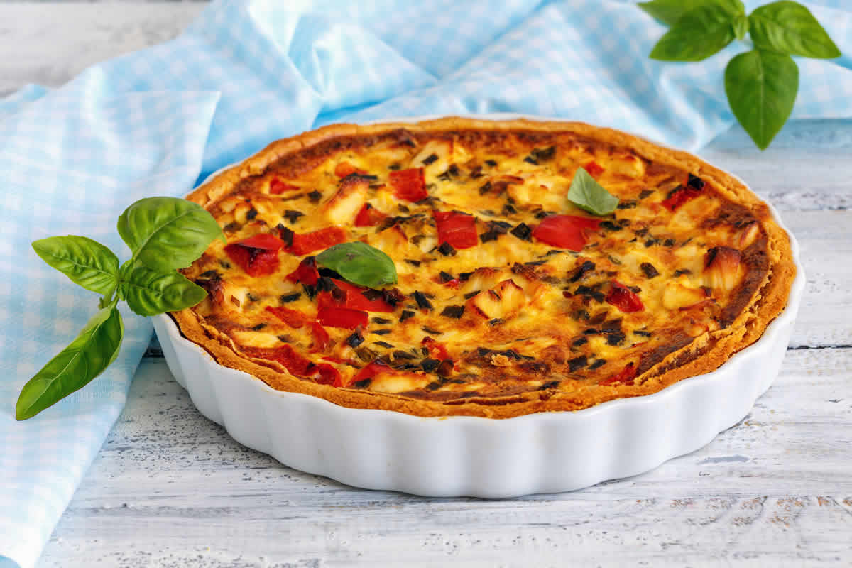 Quiche aux poivrons et aubergine : Une recette gourmande et facile