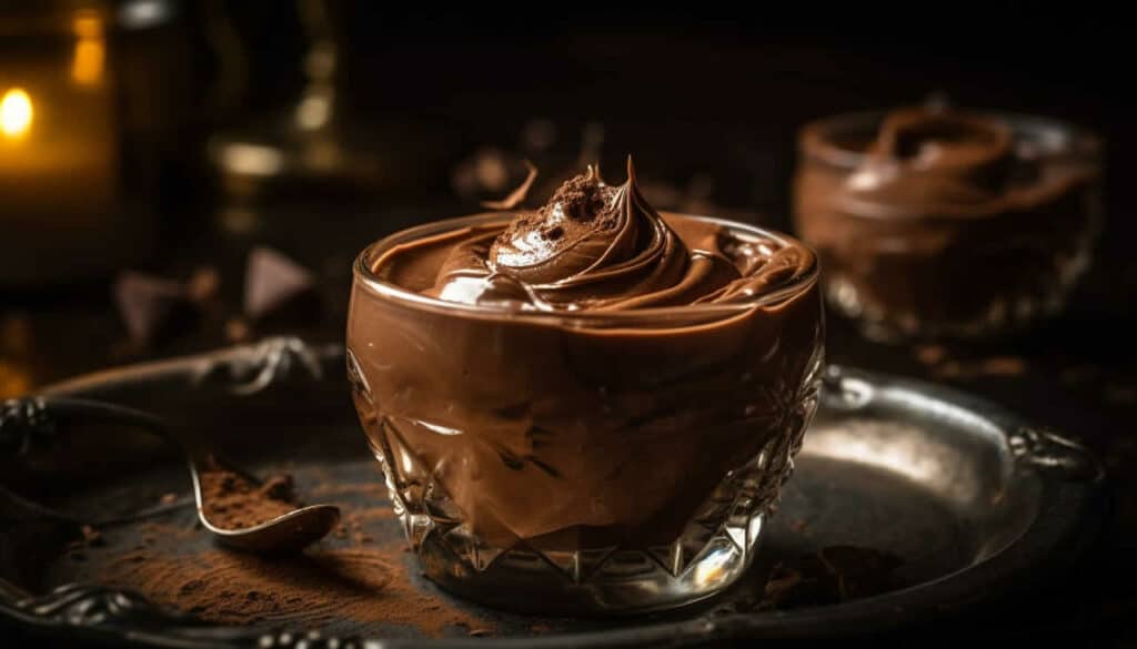 Crème dessert au chocolat praliné : Un tourbillon de douceur