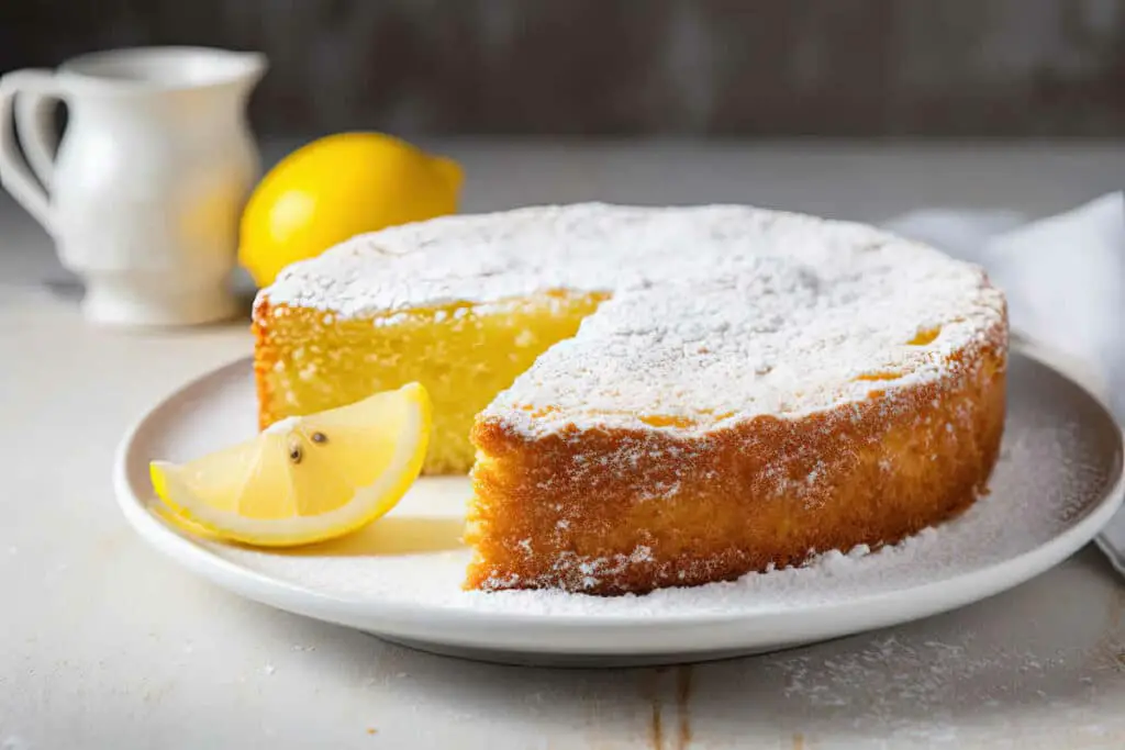 Torta caprese au citron : Un dessert délicieux et succulent