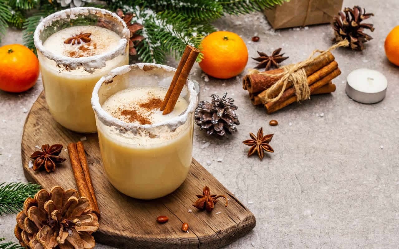 Boissons de Noël : Lait de poule traditionnel