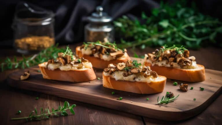 Crostini aux cèpes : la recette d'une entrée d'automne savoureuse et parfumée