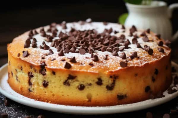 Délice Raffiné : Gâteau à la ricotta et pépites de chocolat