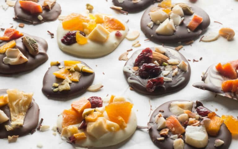 Friandises de Noël : Mendiants au chocolat