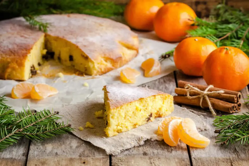 Gâteau aux mandarines et pépites de chocolat : Une douceur irrésistible