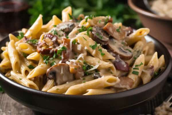 Pâtes au comté et aux champignons : Un plat délicieux et facile à réaliser