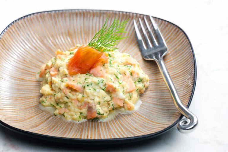 Risotto de saumon fumé - Un délice Italien réinventé