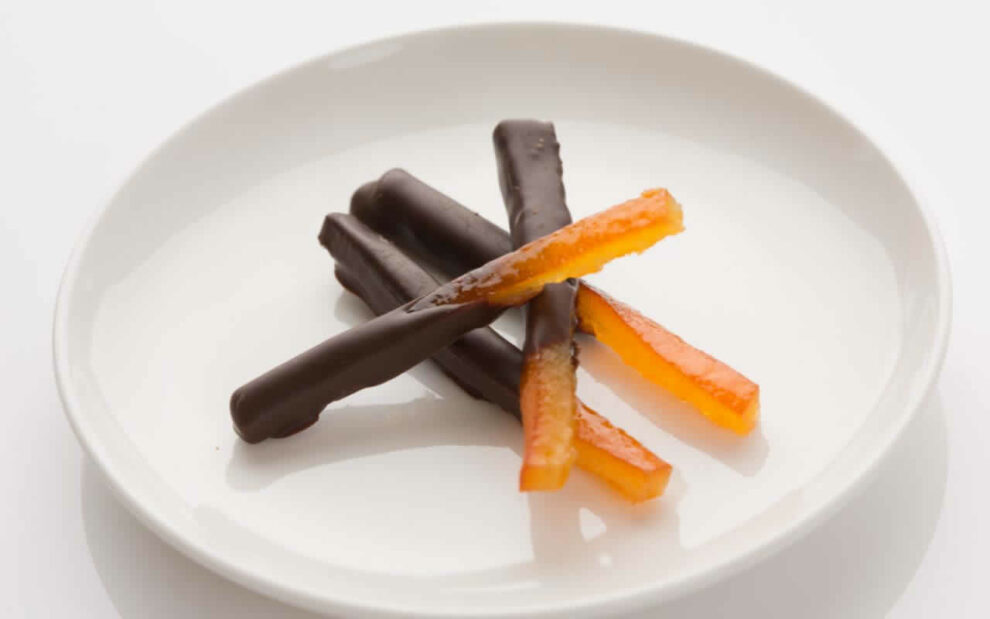 Orangettes au chocolat : Un délice croustillant et parfumé