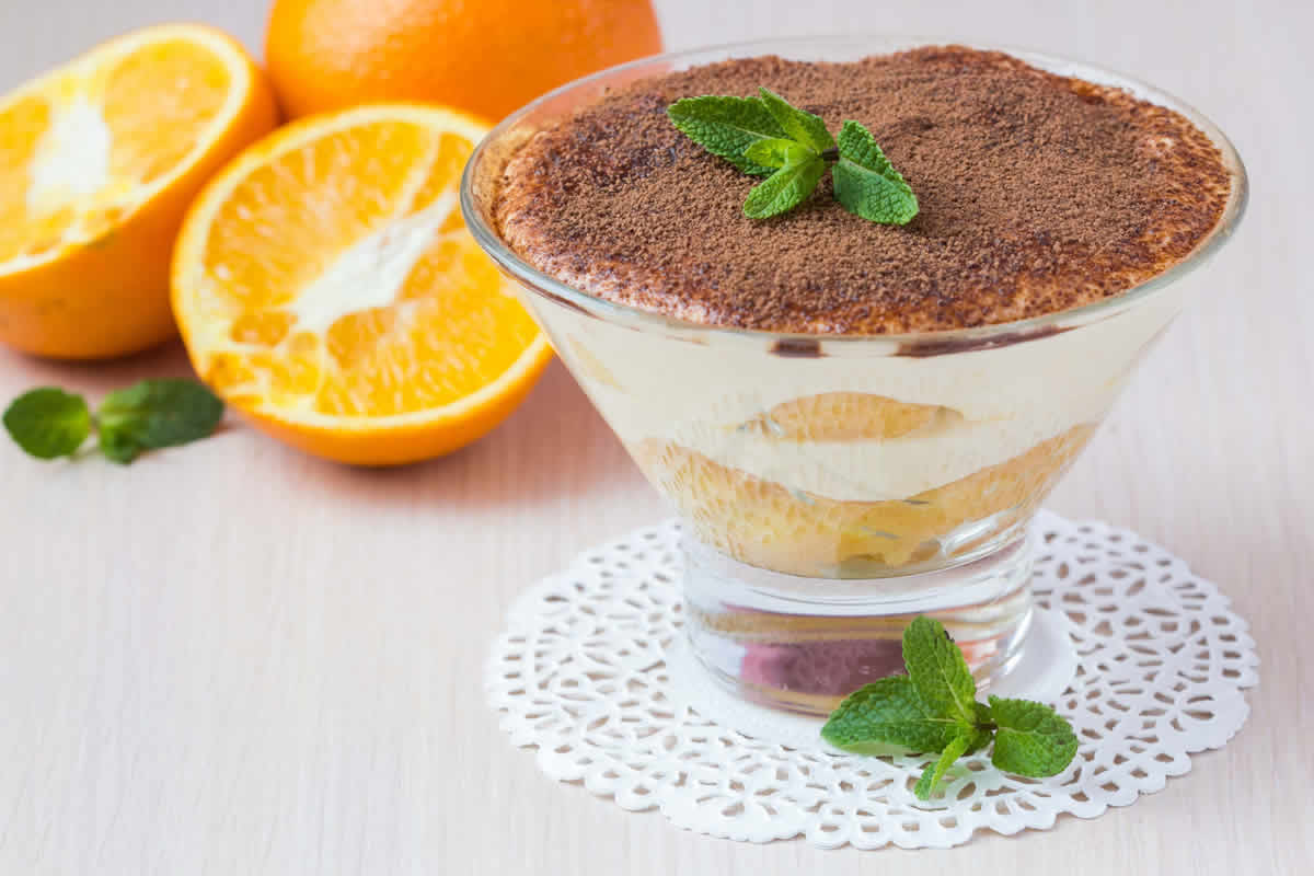 Tiramisu à l'orange : Une douceur crémeuse et délicieuse
