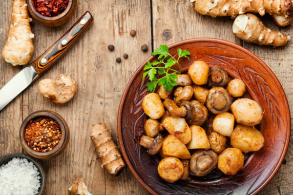 Topinambours rôtis : Une recette simple et raffinée