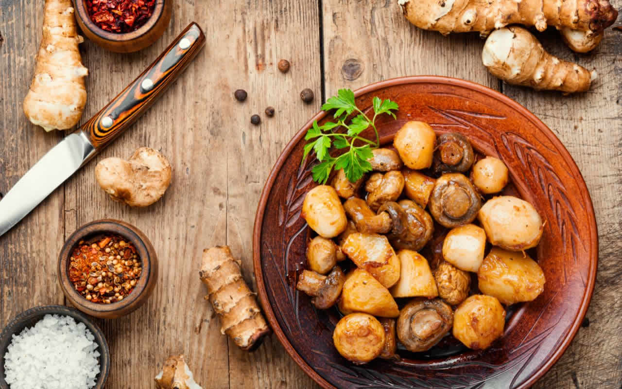 Topinambours rôtis : Une recette simple et raffinée