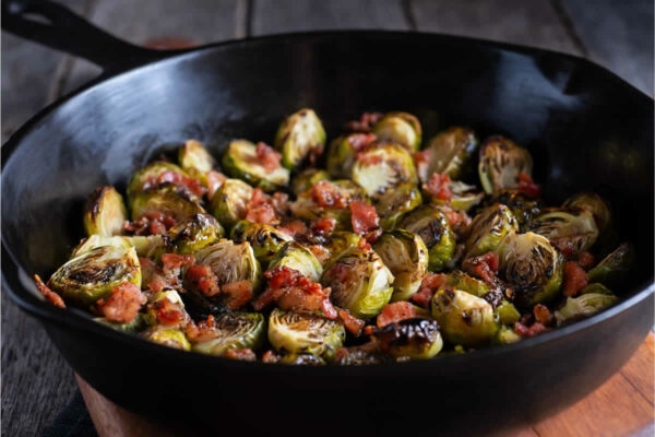Choux de Bruxelles aux lardons : Une symphonie de saveurs rustiques