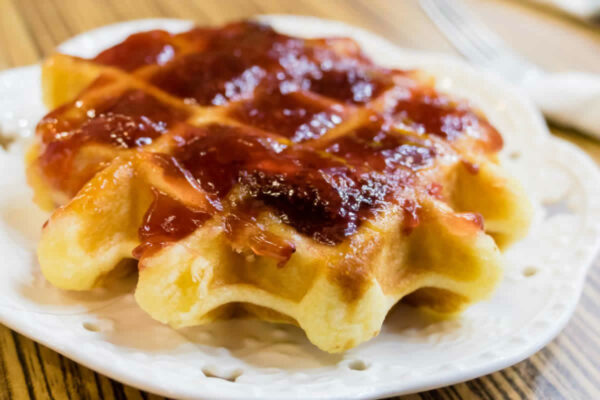 Gaufre Liégeoise moelleuse et croustillante