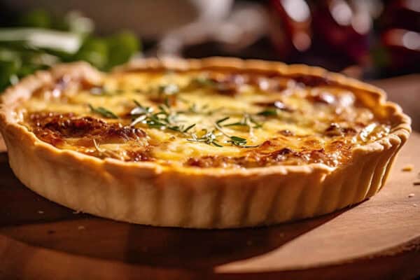 Tarte à l’oignons à l’ancienne : Un plat réconfortant et savoureux