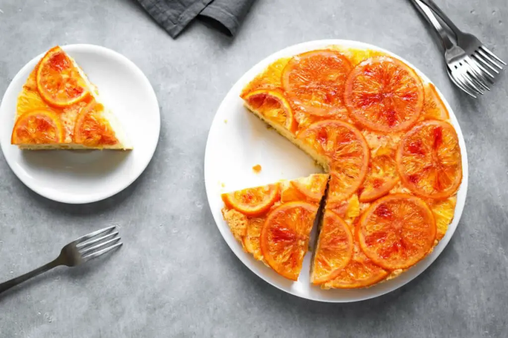 Gâteau renversé à l'orange: Moelleux et délicieux