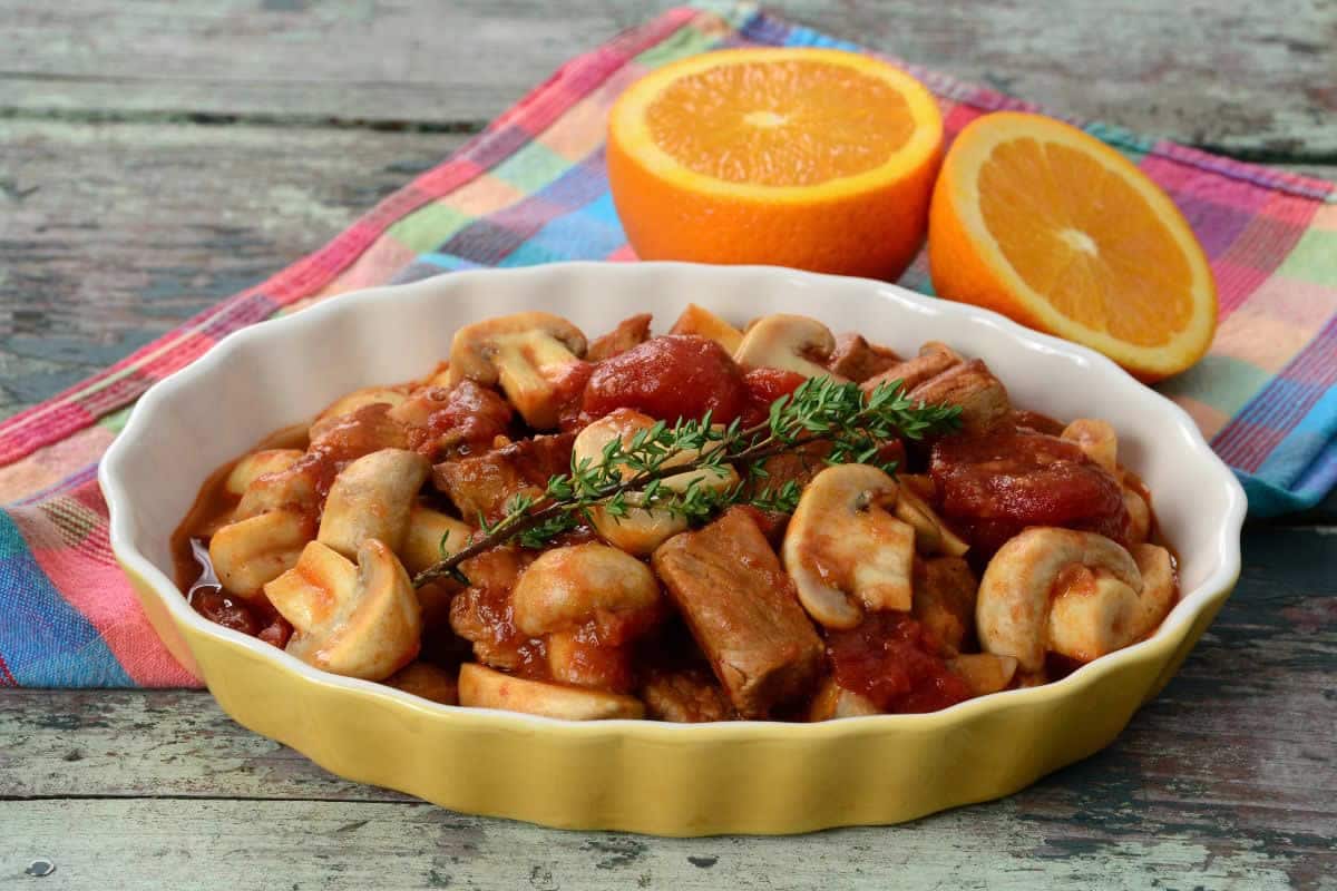 Poulet marengo léger: Un festin héroïque faible en calories